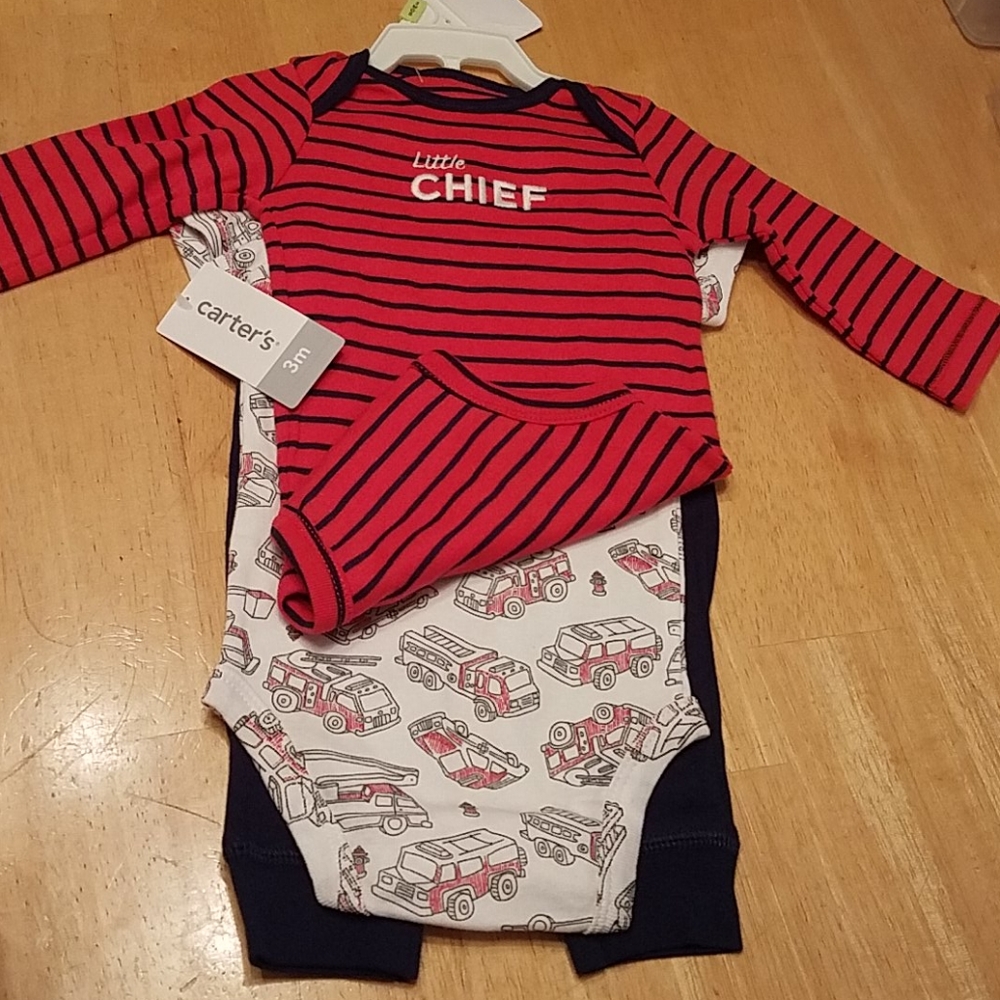 Carters 3 piece matching set